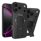For Magsafe Shockproof Phone Cases for IPhone 17 Air 16 E 15 14 13 12 11 Pro Max Plus Magnetic Mounting Bracket Protective Cover