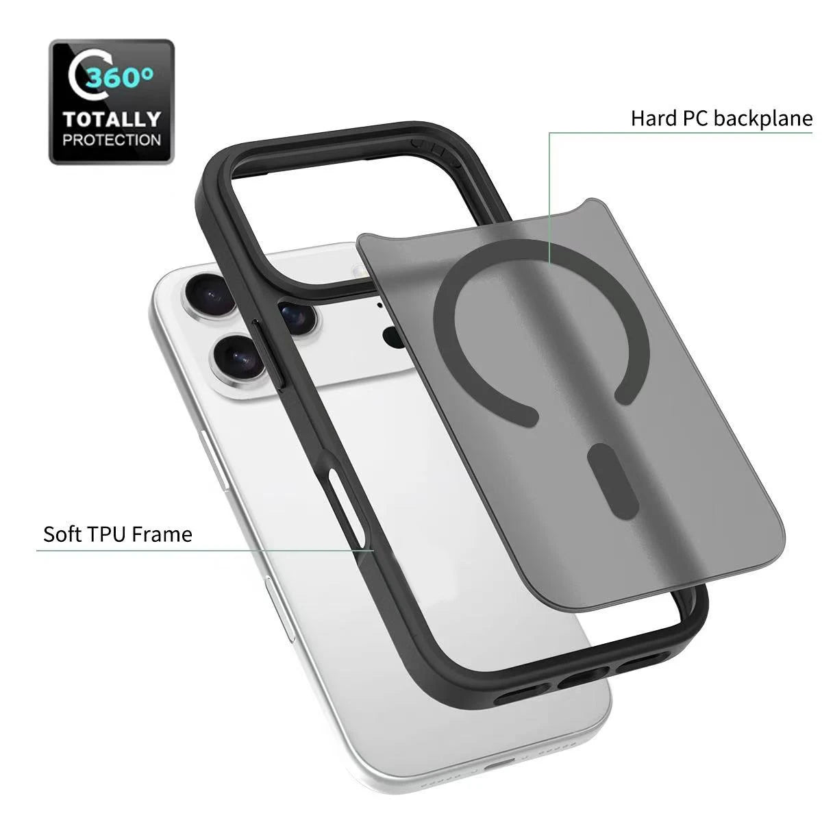 Frosted MagSafe Case for iPhone 17 Series