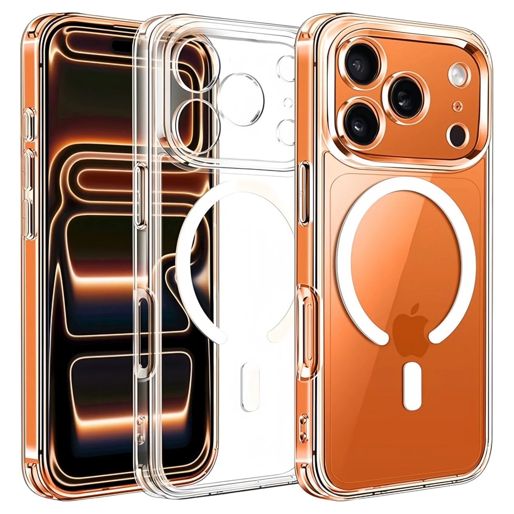 Clear MagSafe Compatible Case for iPhone 17 Series